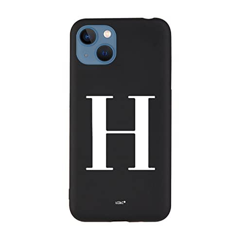 La Casa de las Carcasas Personalizzate iPhone 15 Plus custodia nero iniziale