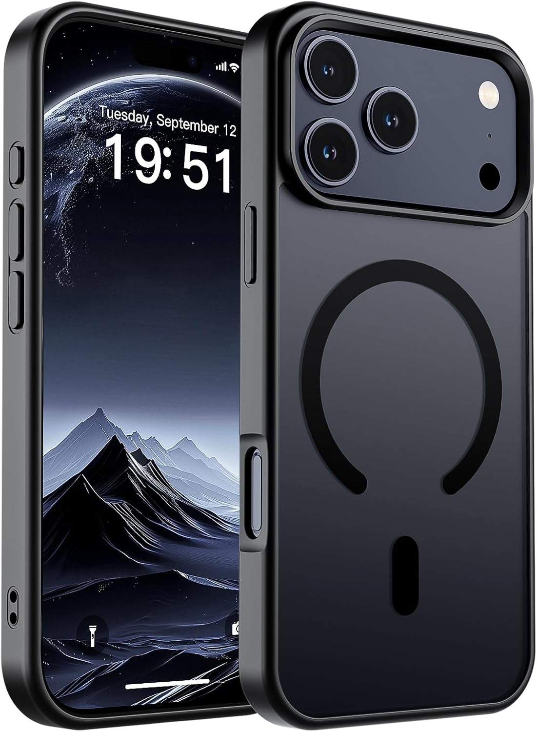 Redpepper iPhone 17 Pro Max cover MagSafe opaca nera
