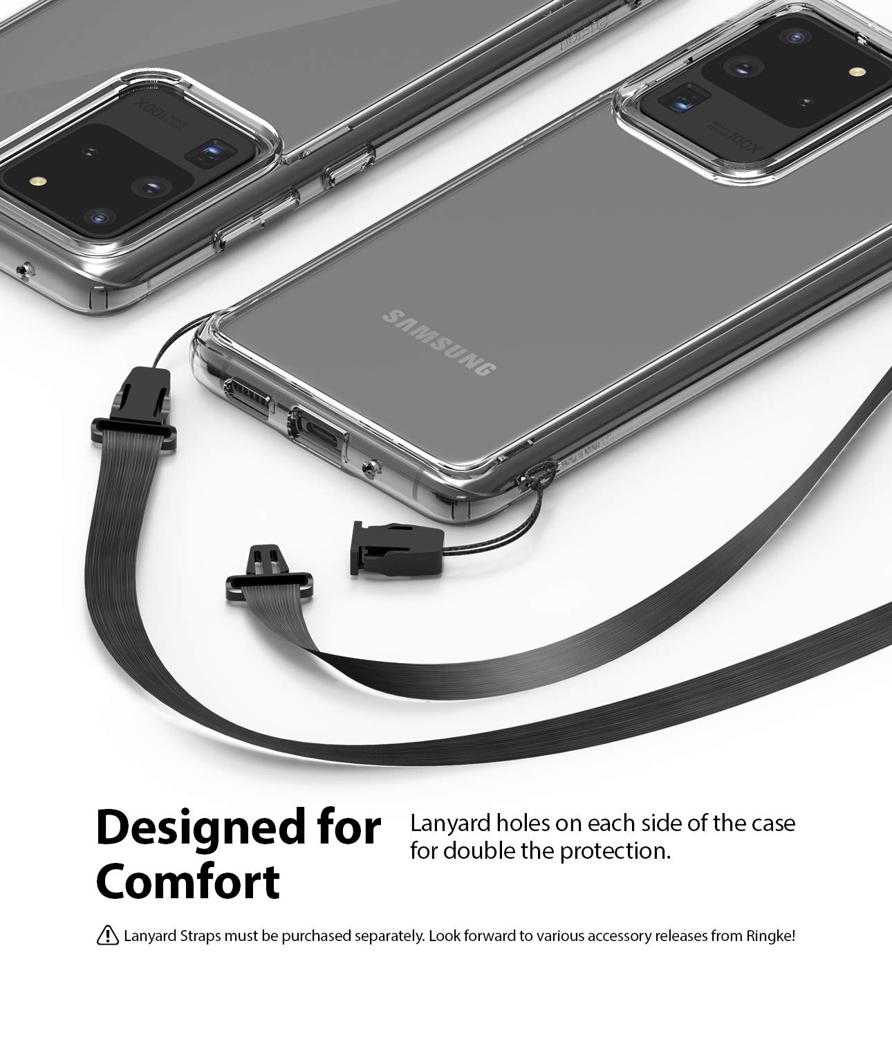 Ringke Fusion Galaxy S20 Ultra cover trasparente Clear antiurto