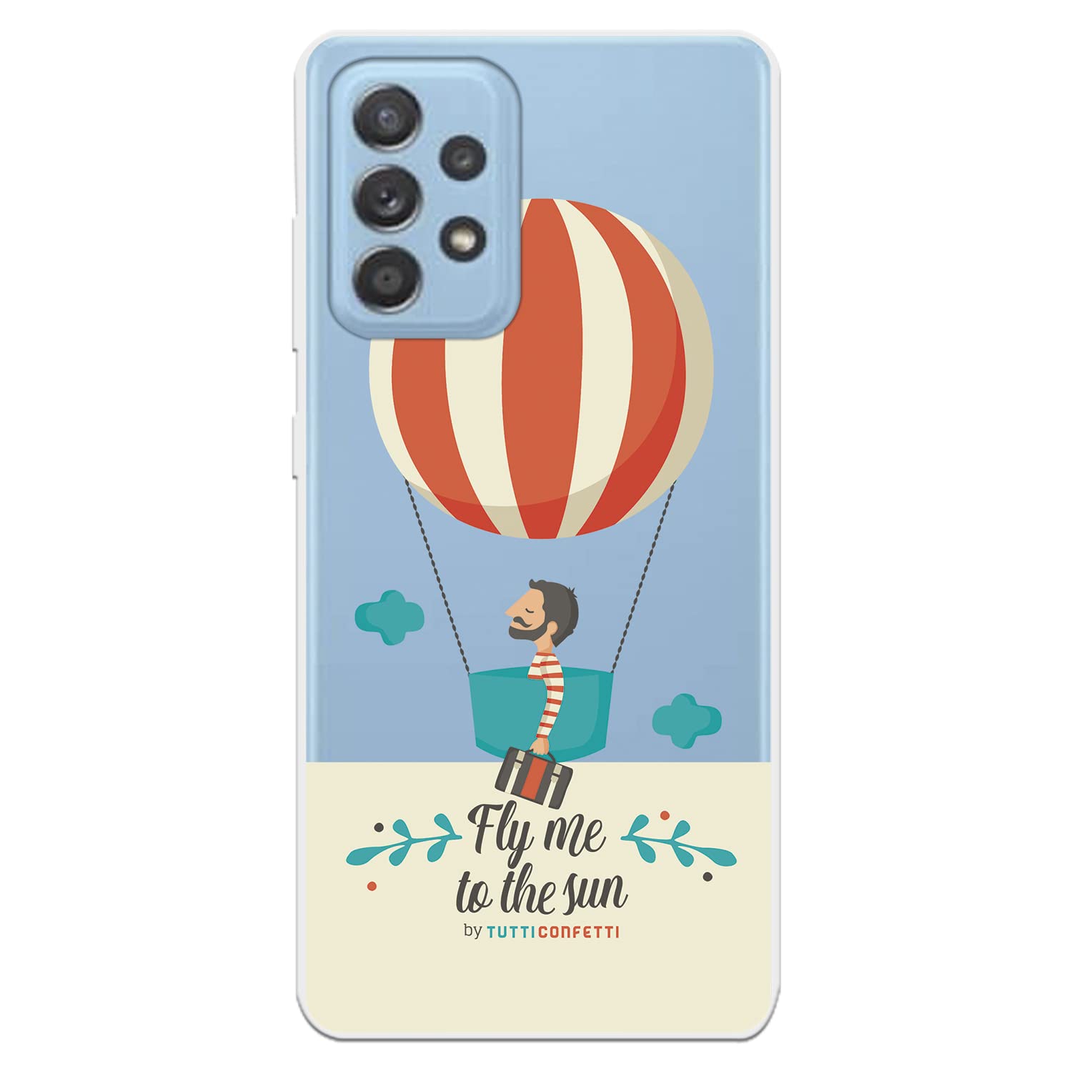 La Casa de las Carcasas Galaxy A52 cover trasparente Fly Sun