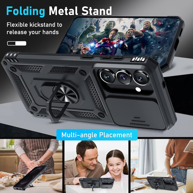 Redpepper Galaxy S26 Plus custodia nera copri camera