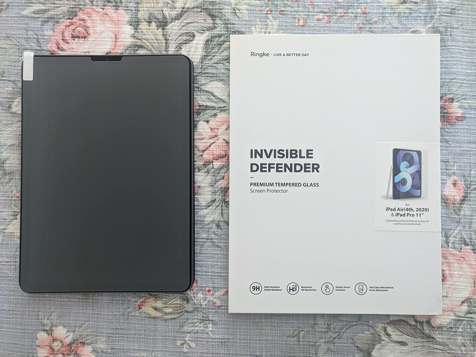 Ringke Invisible Defender Vetro iPad Pro 11 Air 10.9 9H