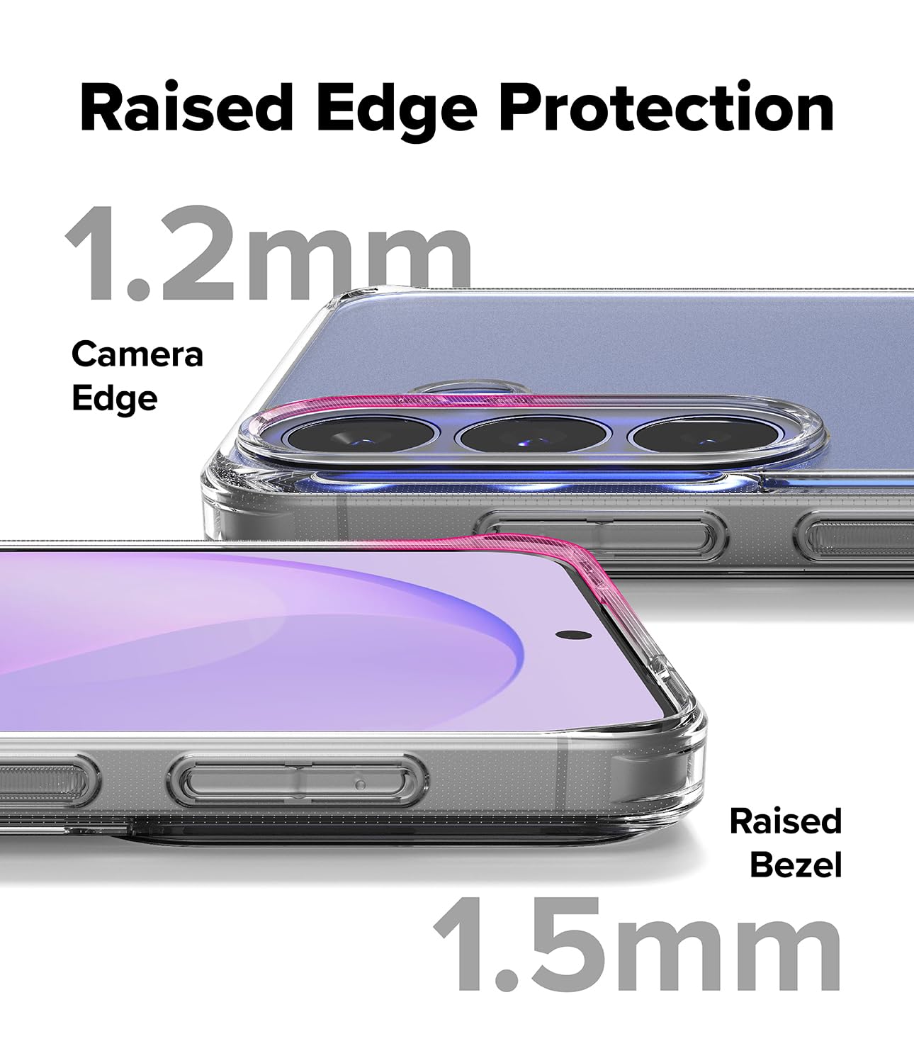 Ringke Fusion Matte Clear cover Galaxy S26 FE anti-impronta