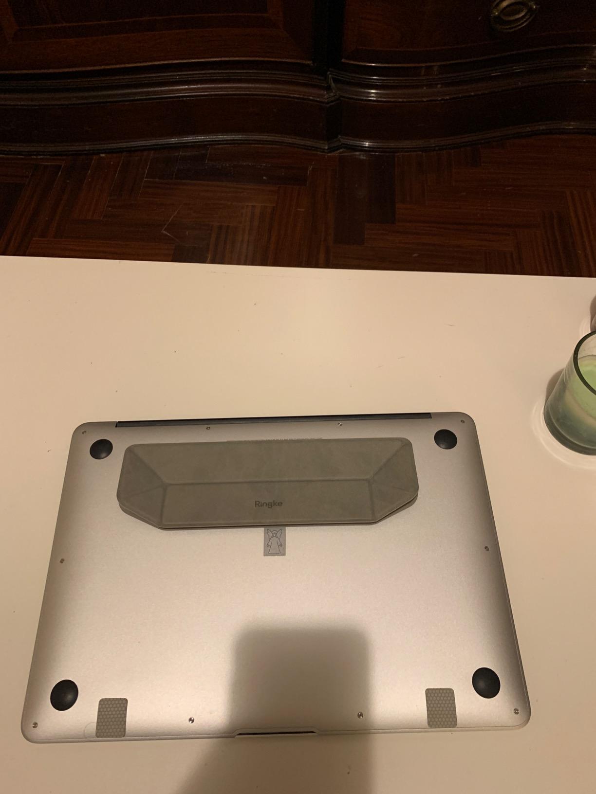 Ringke Stand Supporto Laptop Grigio Adesivo Sottile