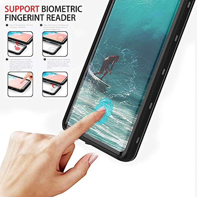 Redpepper Galaxy S20 Custodia Impermeabile IP68 Nera