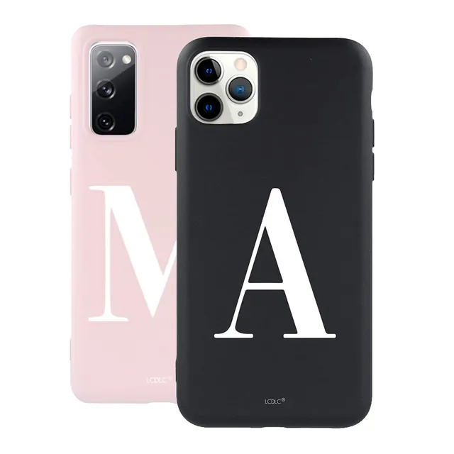 La Casa de las Carcasas Personalizzate A52 5G cover rosa sabbia iniziale