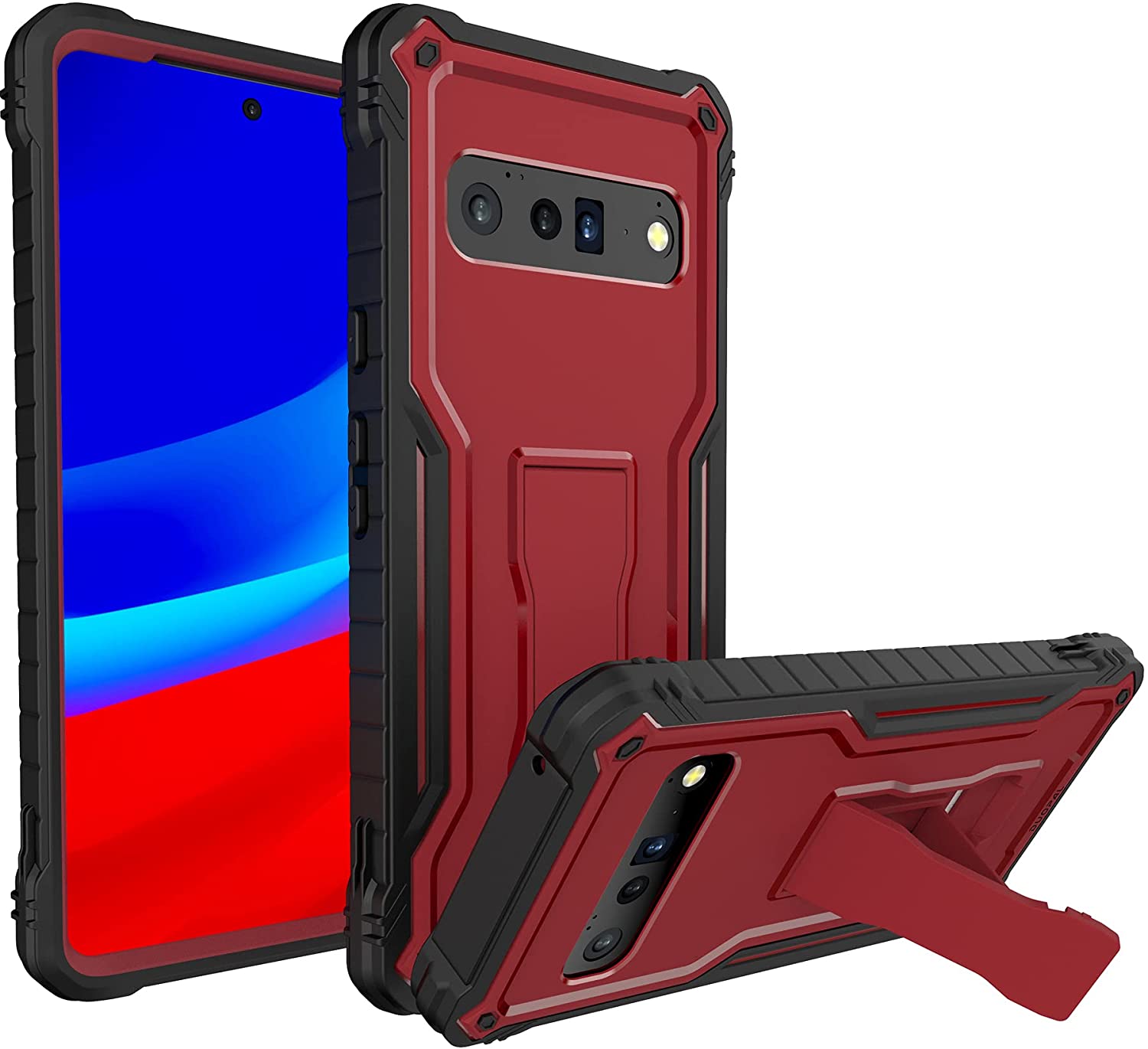 Redpepper Pixel 6 Pro cover con stand protezione militare