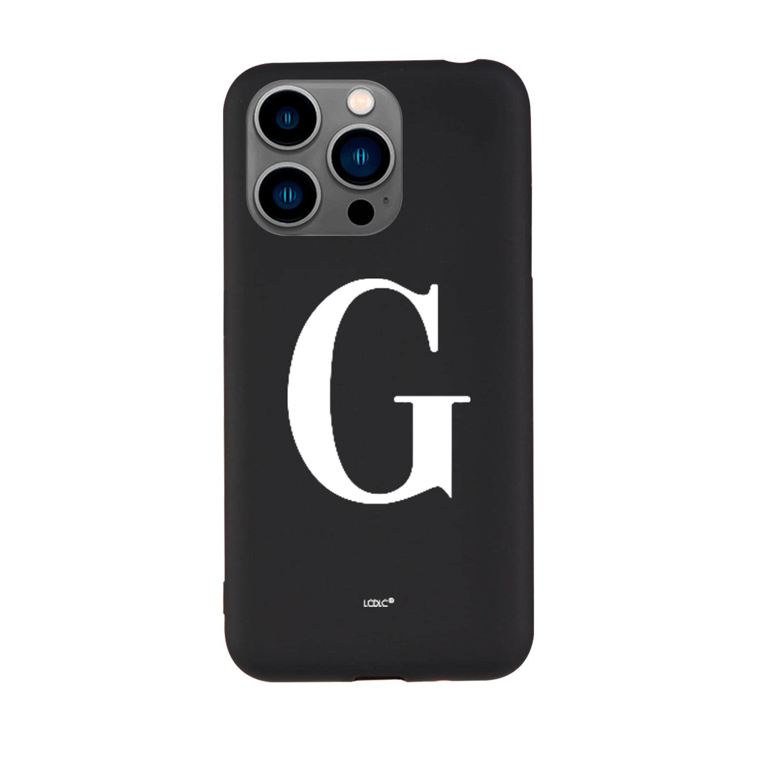 La Casa de las Carcasas Personalizzate iPhone 15 Pro custodia nero iniziale