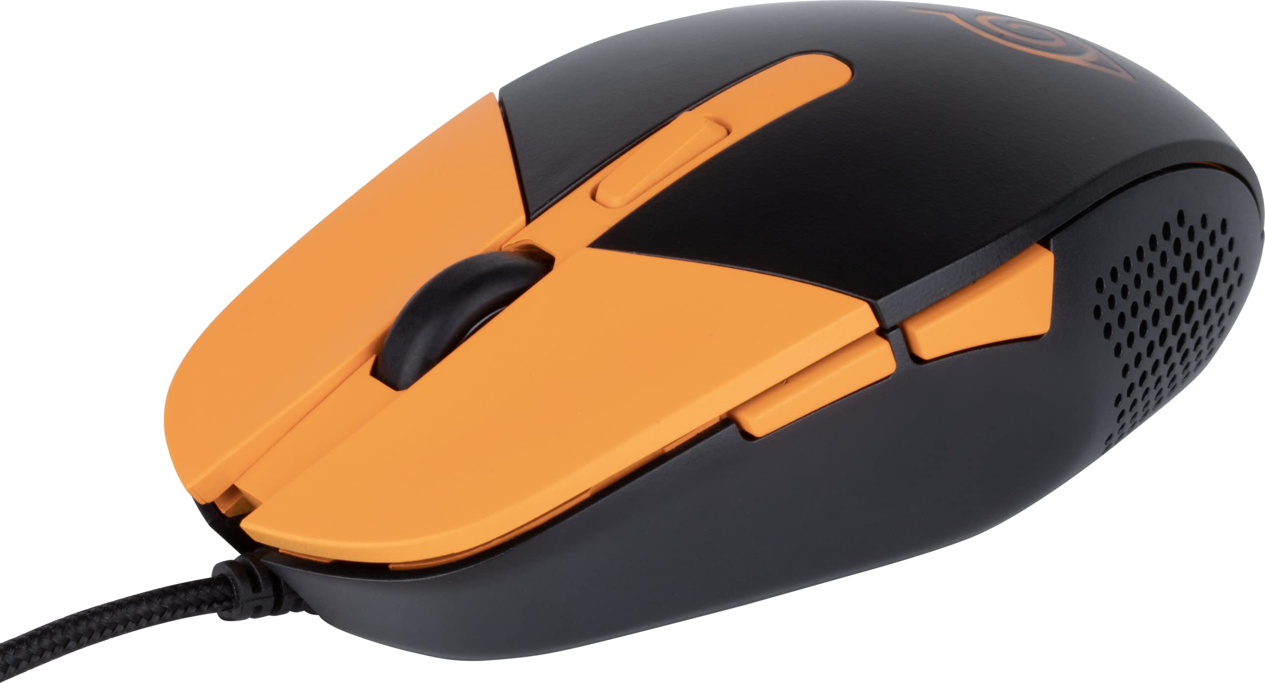 Konix Naruto Mouse Gaming Cavo LED 3600 DPI Nero