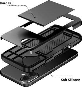 Redpepper iPhone 17 Cover Pelle PU con Portacarte