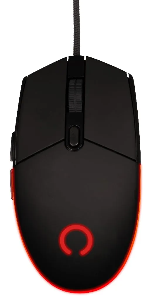 Konix Arcane Mouse Gaming Cavo 70g LED Nero
