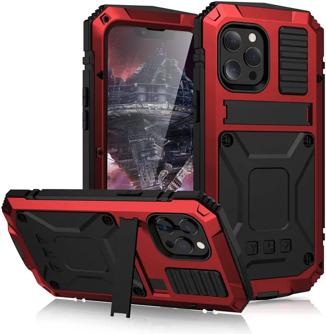 Redpepper iPhone 13 Mini cover alluminio waterproof nera