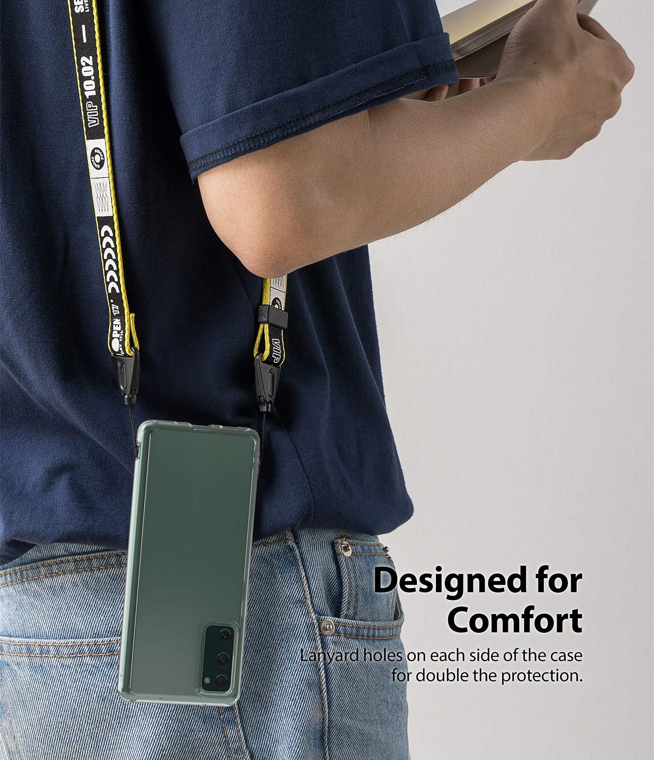 Ringke Fusion Custodia Galaxy S20 FE Clear Rigida Trasparente