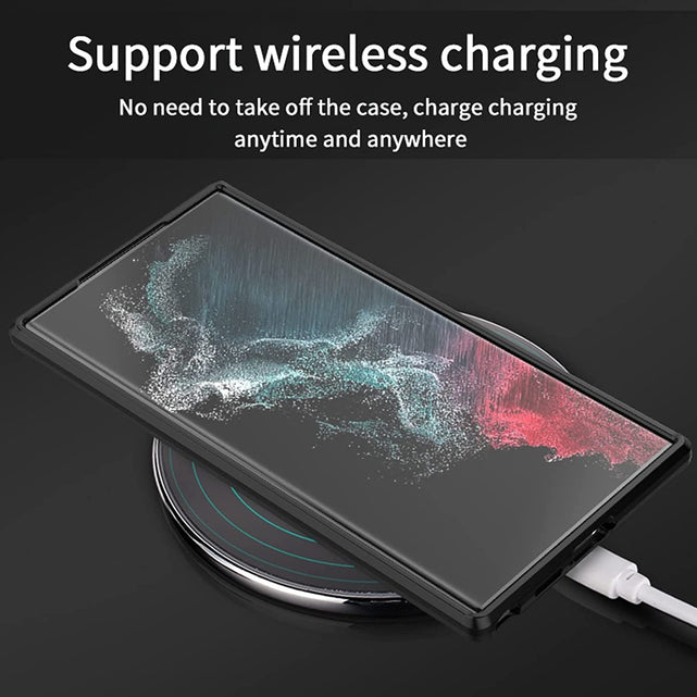 Redpepper Galaxy S23 Ultra Cover Antiurto con Stand