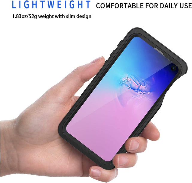 Redpepper Galaxy Cases cover Galaxy S10e nera waterproof IPX8