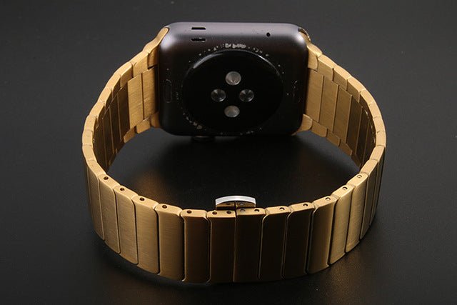 Redpepper Apple Watch 42mm cinturino acciaio nero magnetico