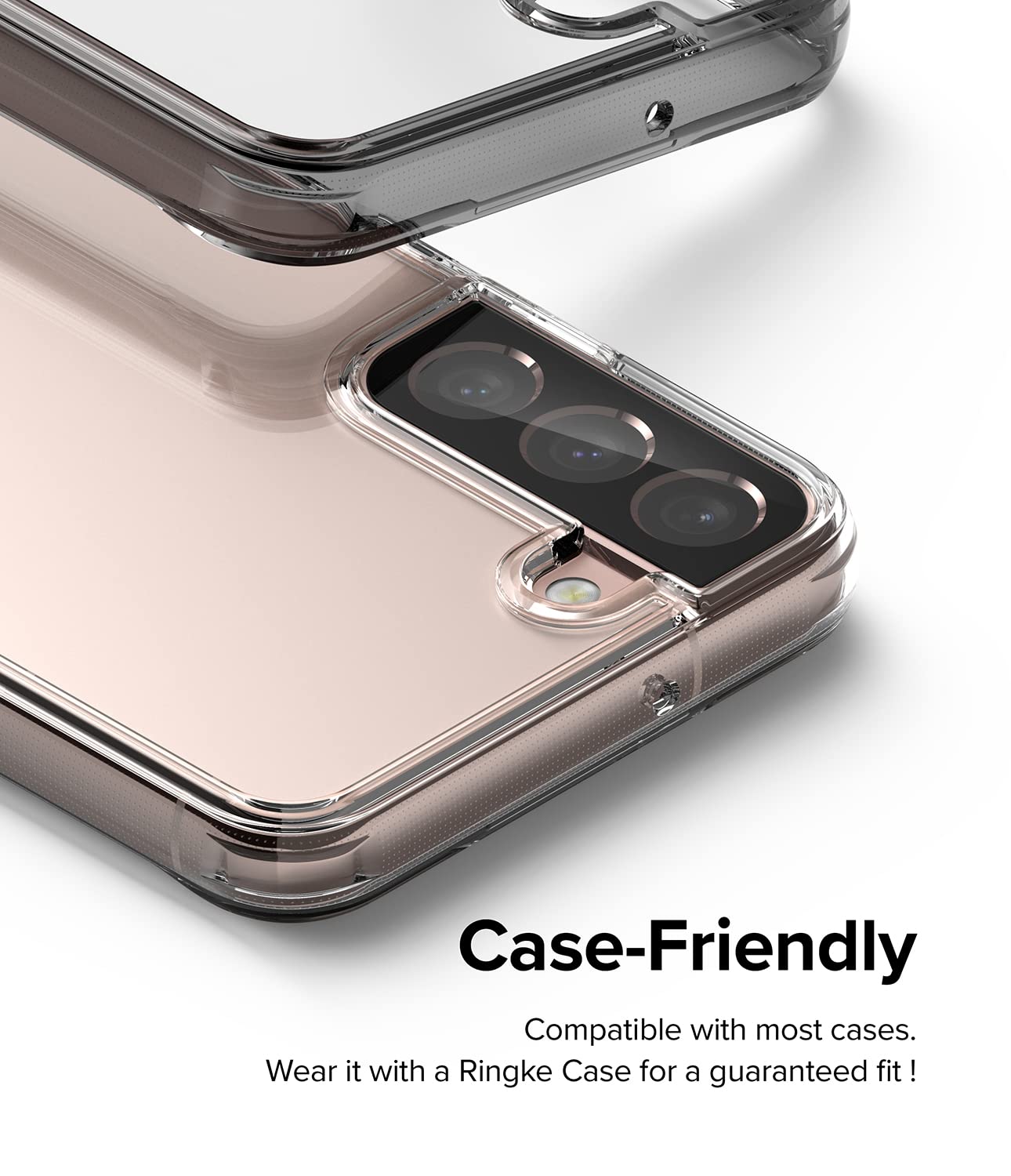 Ringke Camera Tempered Glass pellicola S22 3 pezzi trasparente