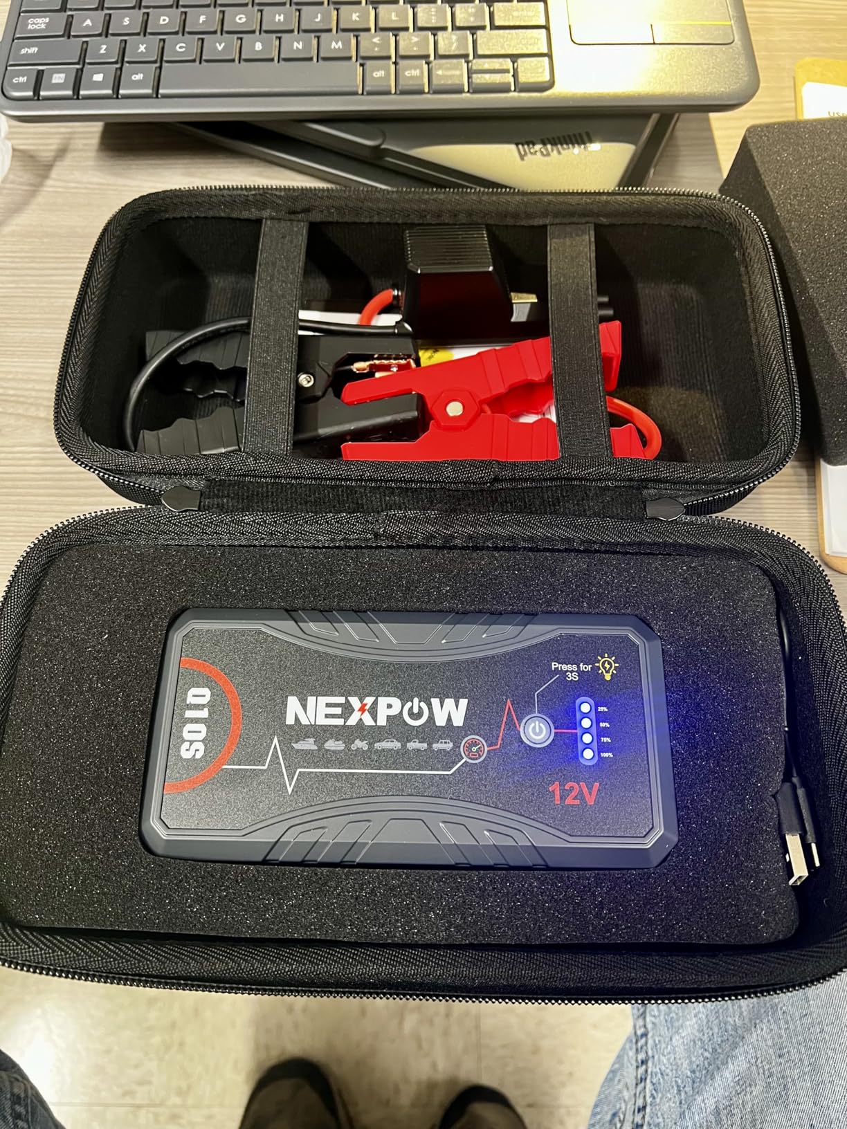 Aenllosi Tool Case NEXPOW 1500A custodia rigida EVA
