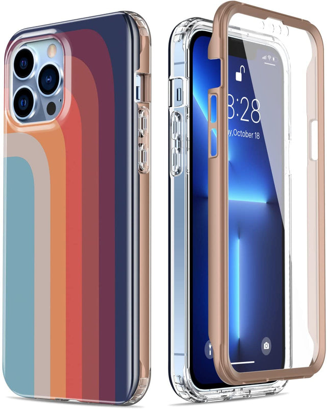 Redpepper iPhone 13 Pro Max Cover con Vetro Protettivo Slim