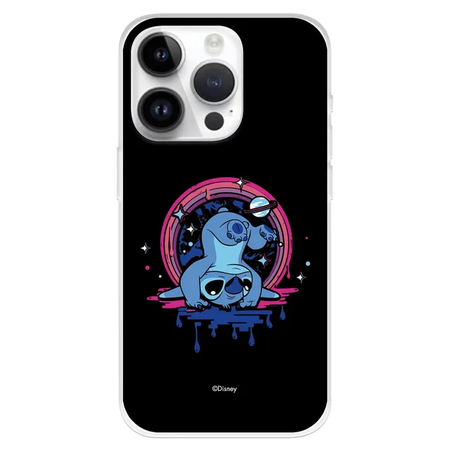 La Casa de las Carcasas Licenze Ufficiali iPhone 15 Pro custodia Stitch nero