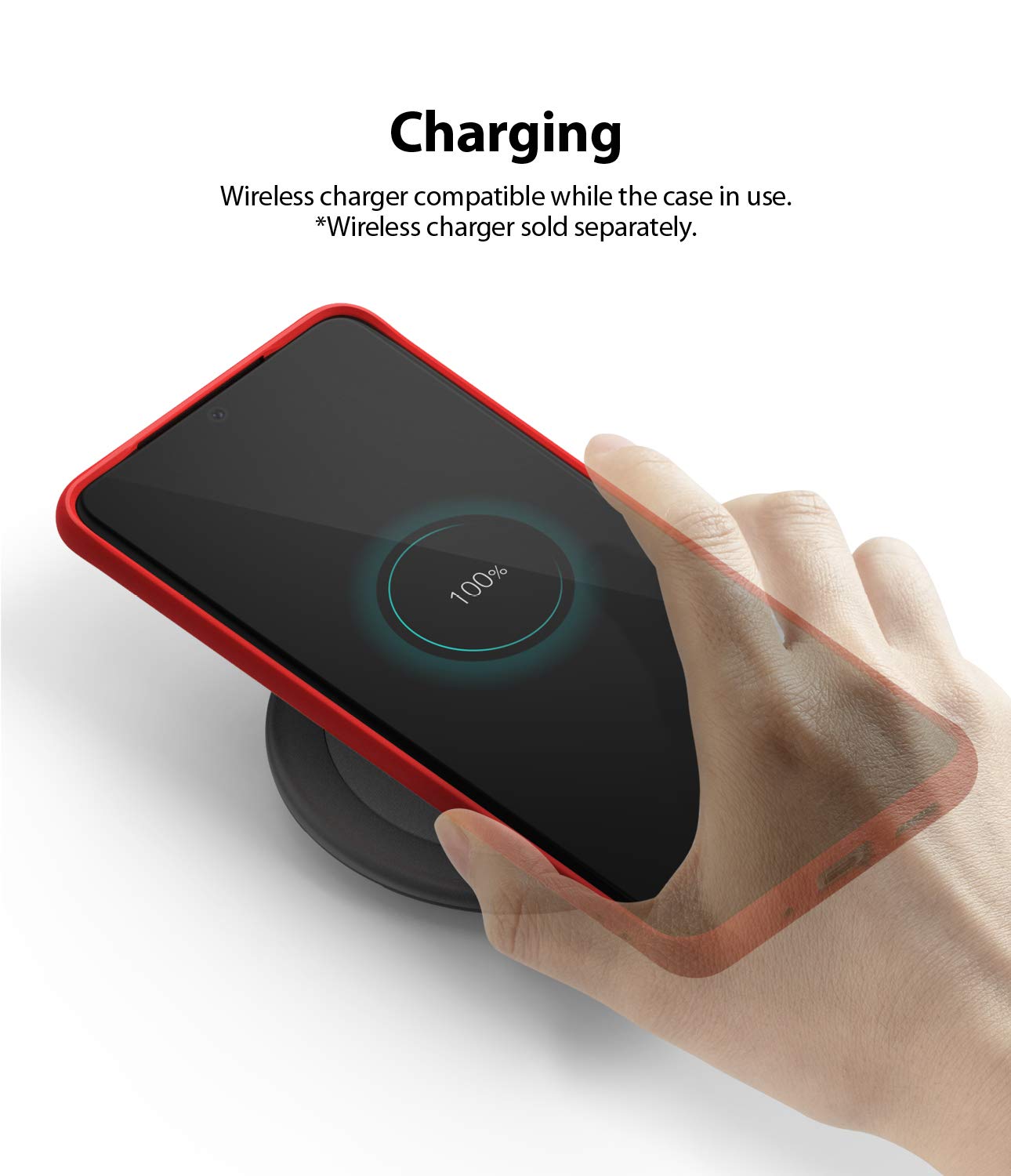 Ringke Air S Galaxy S20 Ultra custodia sottile rossa Red
