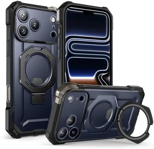 Redpepper iPhone 18 Pro Cover Alluminio Stand Nera