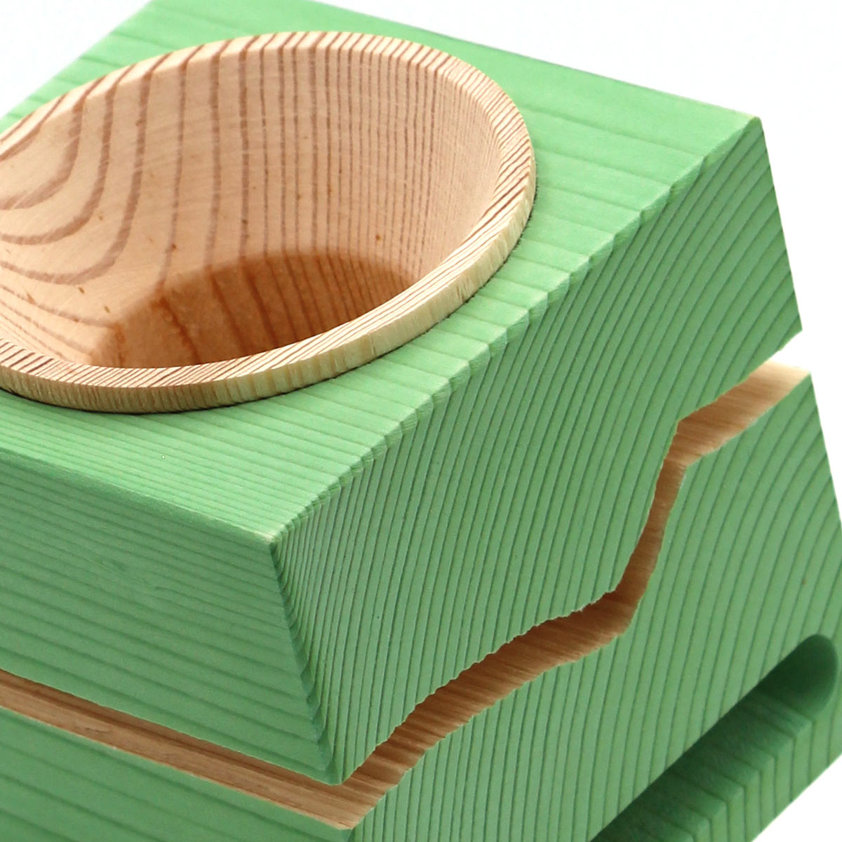 VAIA Cube JOY amplificatore legno verde lime 10cm