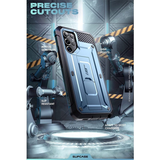 Redpepper Galaxy S22 Ultra cover holster kickstand nera