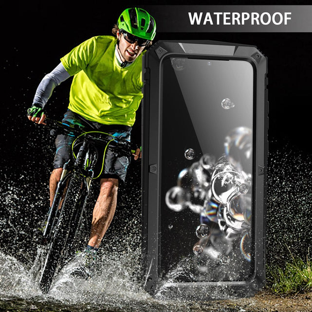 Redpepper Galaxy S22 Ultra Cover Bumper Metallo Antiurto