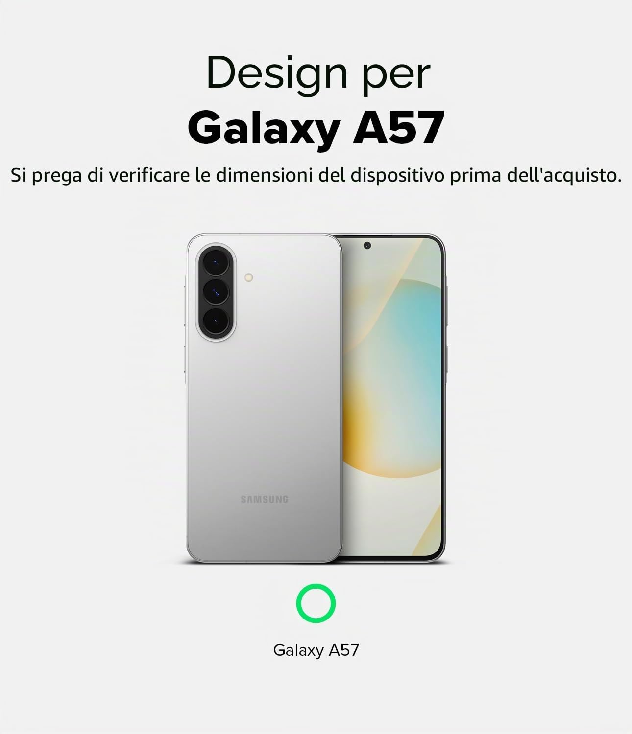 Ringke Fusion Card Galaxy A57 cover trasparente porta carte