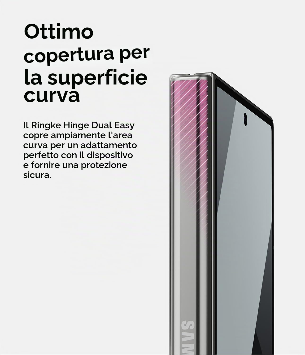 Ringke Hinge Dual Easy Film pellicola Z Fold 6 TPU