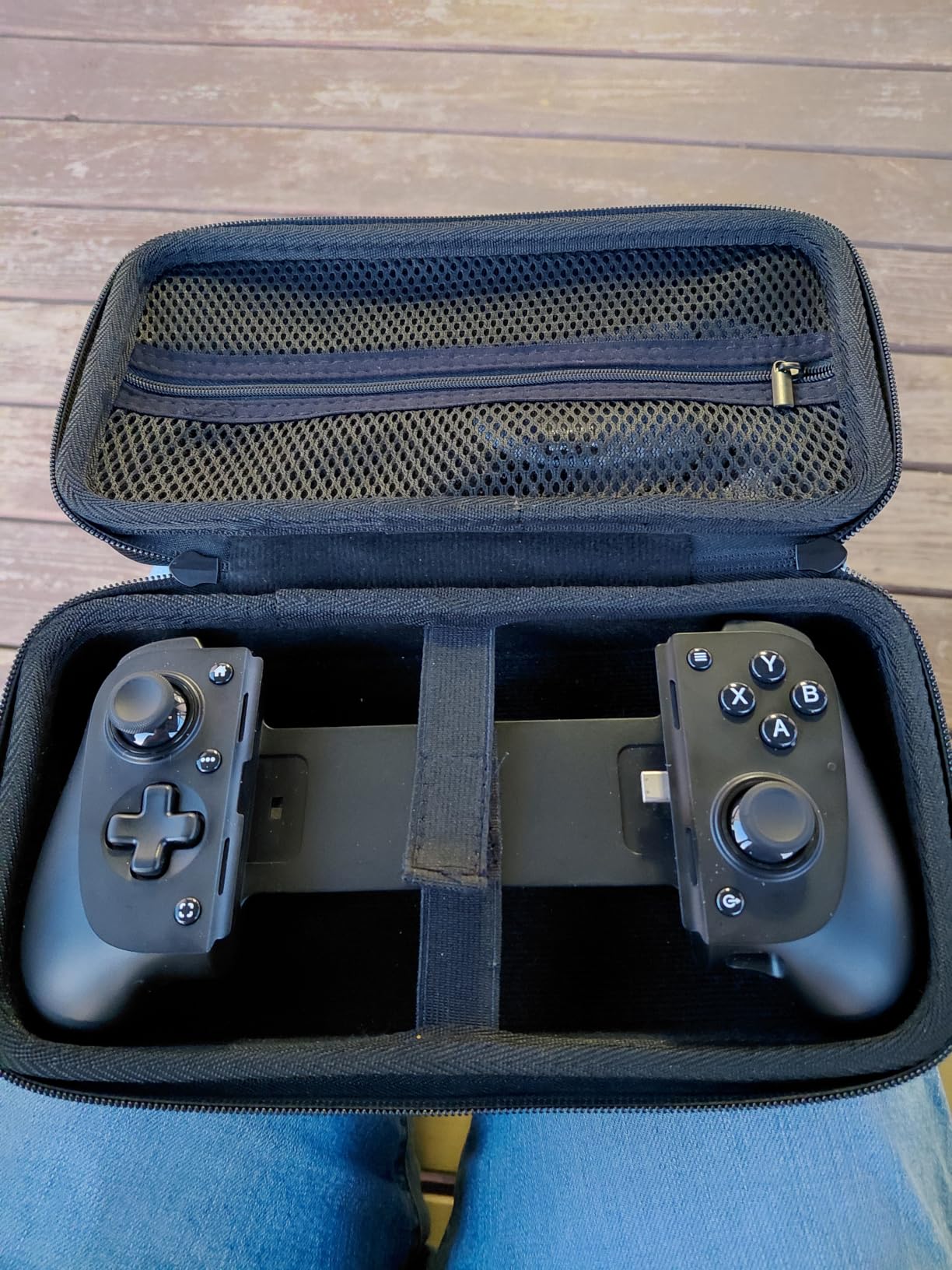 Aenllosi Game Controller Case Kishi V3 Pro custodia Nero