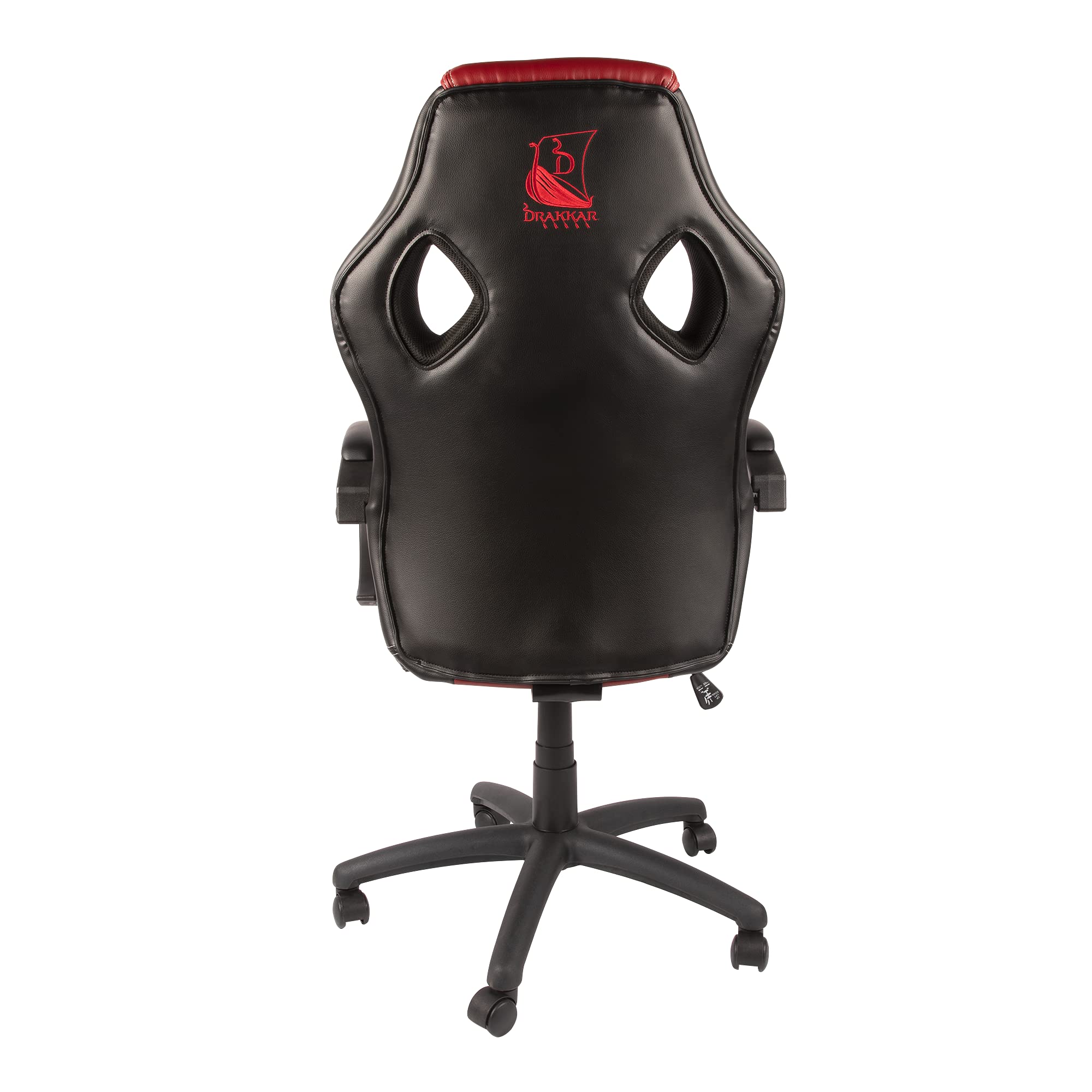 Konix Drakkar Jötun sedia gaming junior nero-rosso ecopelle
