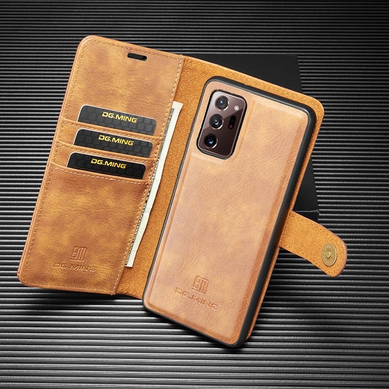 Redpepper Galaxy S22 Ultra cover pelle portafoglio nera
