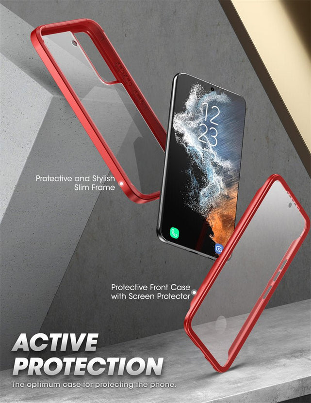 Redpepper Galaxy S22 Plus Cover Slim Nera Antiurto