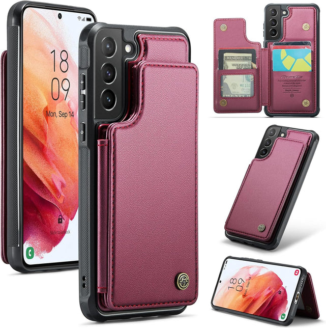Redpepper Galaxy Cases cover Samsung S25 Plus portafoglio viola RFID