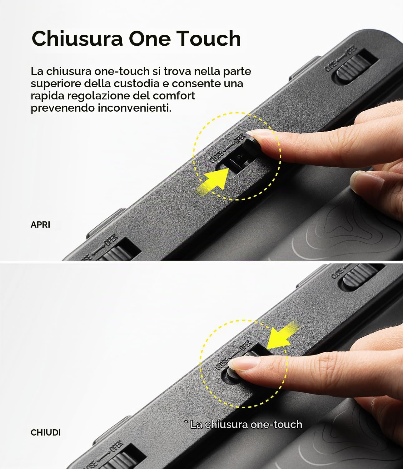 Ringke Waterproof Pouch IPX8 borsa impermeabile telefono nera tracolla