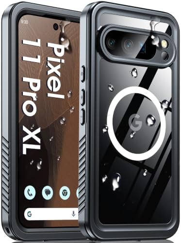 Redpepper Pixel 11 Pro XL Cover Impermeabile IP68 MagSafe Nero