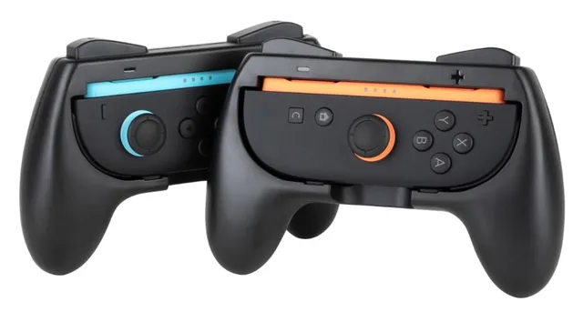 Konix Controllers supporti Joy-Con Switch 2 nero coppia ergonomici