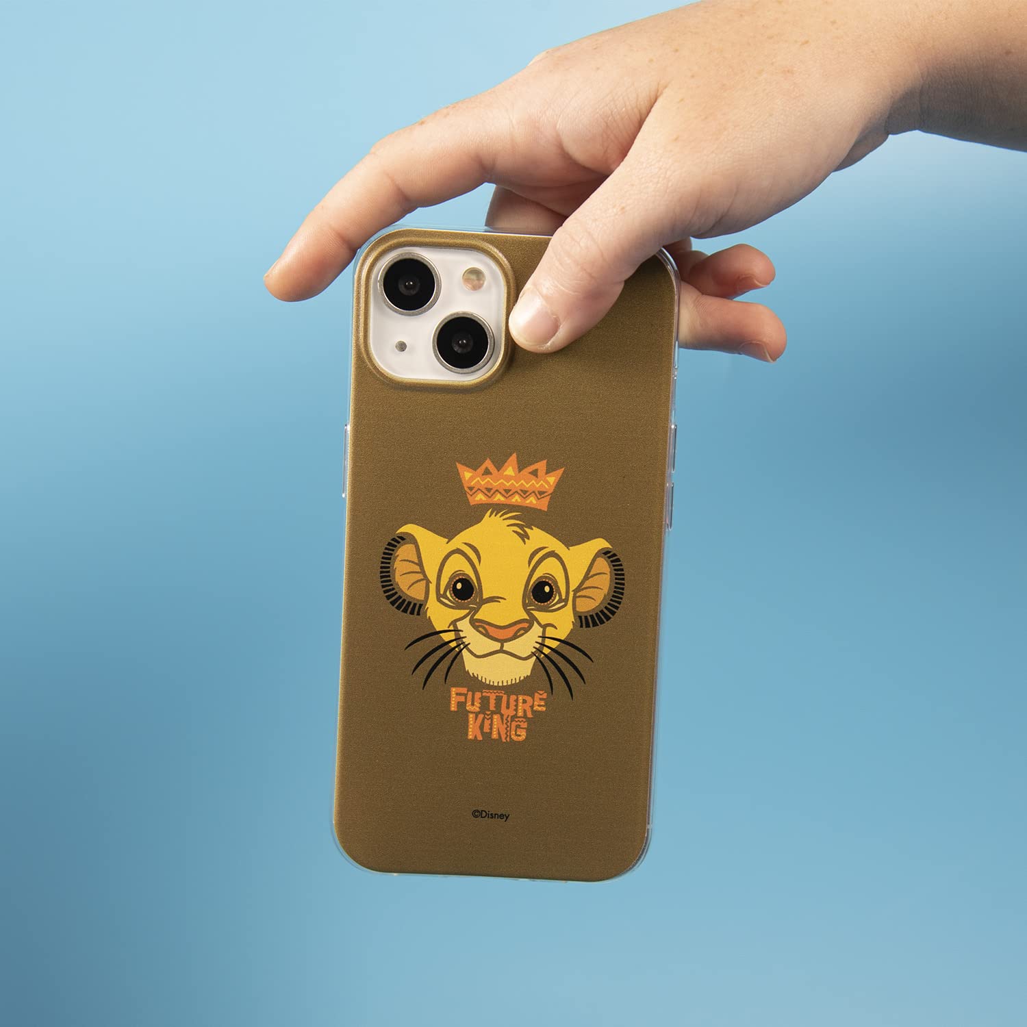 Re Leone Simba Corona cover iPhone 15 Pro silicone