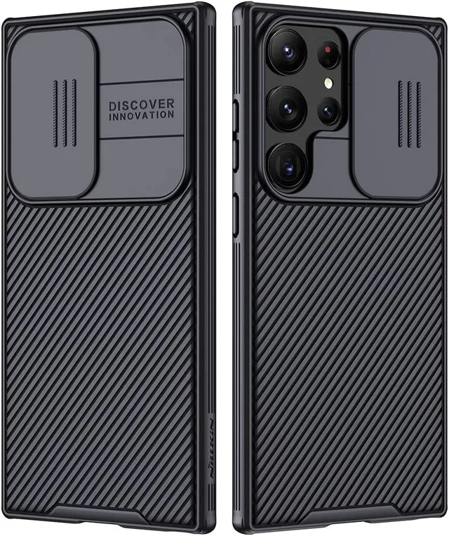 Redpepper Galaxy Cases cover Galaxy S23 Ultra 6.8 nero copri camera