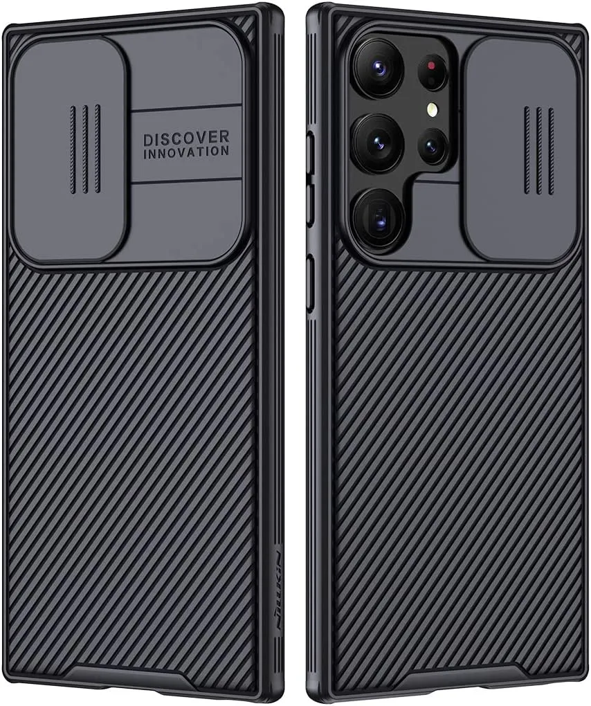 Redpepper Galaxy Cases cover Galaxy S23 Ultra 6.8 nero copri camera