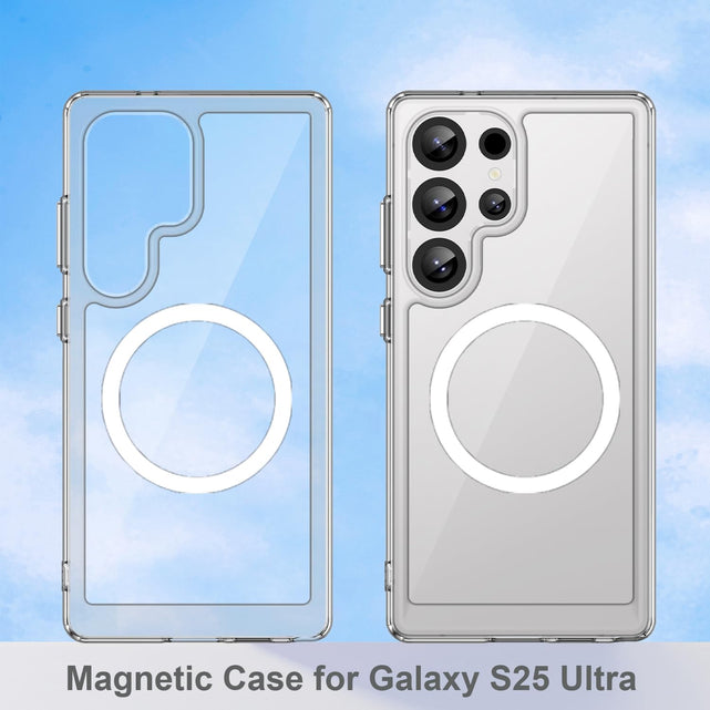 Redpepper Galaxy S25 Ultra Cover Trasparente Magnetica TPU
