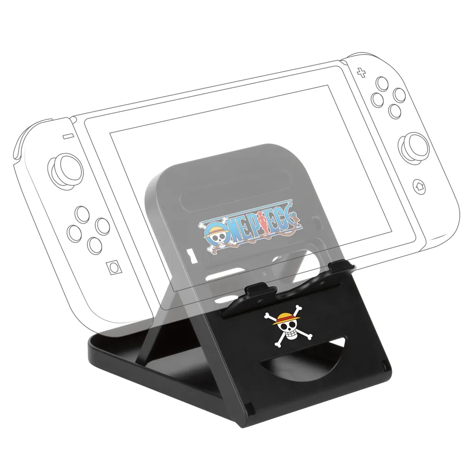 Konix One Piece supporto Switch OLED Lite tablet nero pieghevole