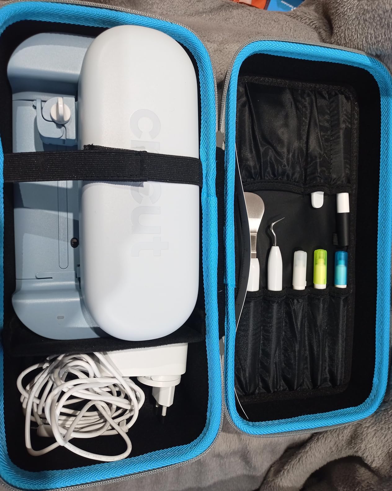 Aenllosi Tool Case Cricut Joy custodia rigida blu