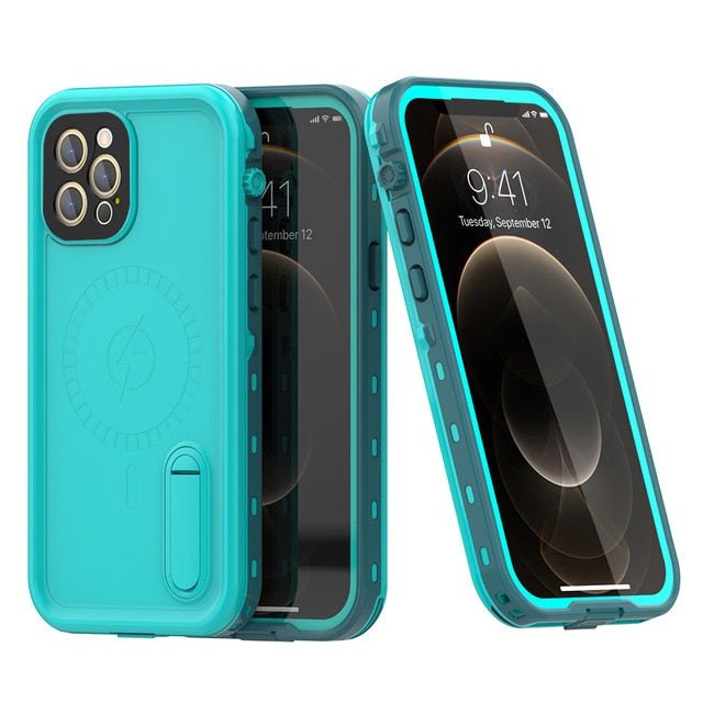 Redpepper iPhone 12 Pro Max custodia impermeabile nera