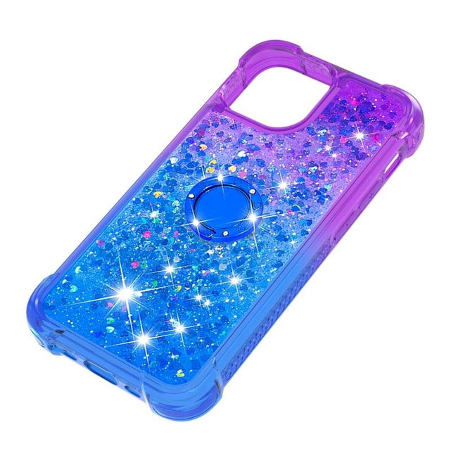 Redpepper Apple Cases iPhone 13 Pro Max cover glitter liquido TPU