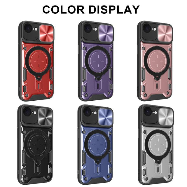 Redpepper iPhone 16e cover Camshield magnetica con supporto