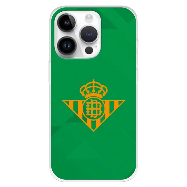 La Casa Custodia iPhone 15 Pro Real Betis Scudo Giallo Silicone