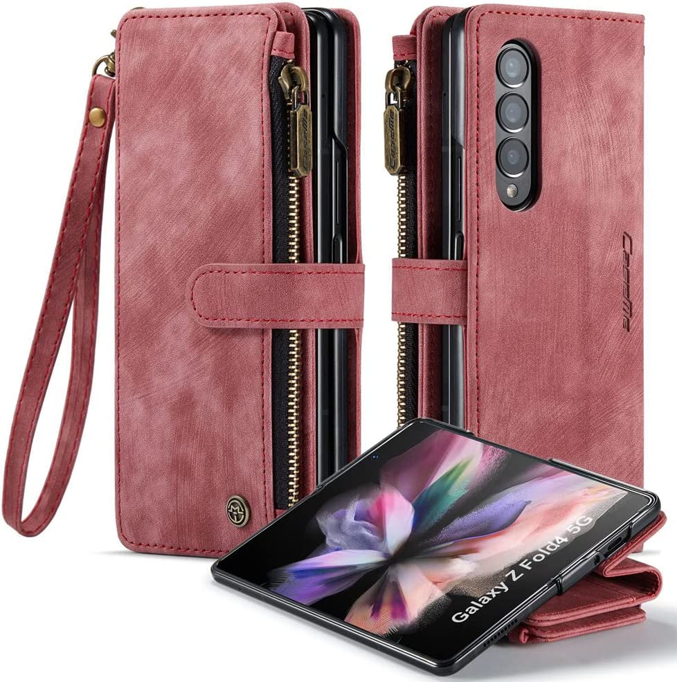 Redpepper Z Fold 4 Wallet Pelle con Tracolla